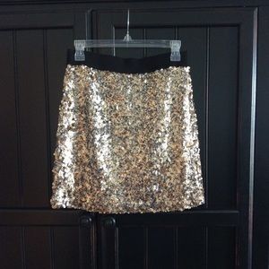 INC sequined skirt NYE